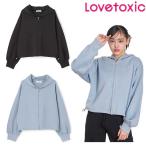 ラブトキシック　lovetoxic　ダンボールZIPパーカ　140-160cm　2025-12　8353230
