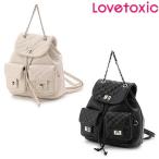 ショッピングlovetoxic ラブトキシック　Lovetoxic　キルティングミニリュック　対象ジュニア　2025-11　8353425