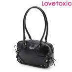 ショッピングlovetoxic ラブトキシック　Lovetoxic　レースアップロングハンドルボストン　対象ジュニア　2025-12　8353426