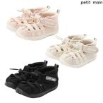 ショッピングpetitmain プティマイン　petit main　水抜きソールサンダル　13-17cm　2025-04　9552405
