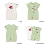 プティマイン　petit main　【Disney】フェイスグラフィックカバーオール　70-80cm　2025-07　9552535