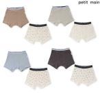 プティマイン　petit main　【弱酸性】ボクサーパンツ　100-130cm　9563403
