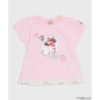 プティマイン petit main 【ミニオン】裾フリルTシャツ 90-120cm 2024-06 9642226
