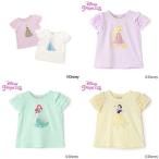 ショッピングsale petit main プティマイン　petit main　【Disney】袖チュールグラフィックT　90-130ｃｍ　2025-04　9652216