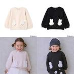 ショッピングpetitmain プティマイン　petit main　【miffy】モチーフトレーナー　80-120cm　2025-11　9654205