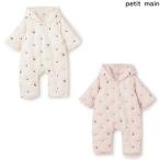 プティマイン　petit main　【GIRLS】モチーフキルトジャンプスーツ　70cm80cm　2025-11　9654501