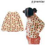 SALE 30%OFF　p.premier(ピードットプルミエ)　イロチ買いしたい総柄ストレッチ長袖Tシャツ　90-120ｃｍ　2026-01　P106026