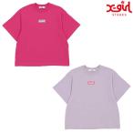 X-girl Stages　エックスガール ステージス　ボックスロゴ半袖Tシャツ　90-140ｃｍ　9241220