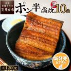新発売 うなぎ 蒲焼き ポン半 （カット） 115-130g×10袋 約10人前 個包装 真空パック 保存食 非常食 送料無料 贈り物 母の日 誕生日 ギフト 爆買