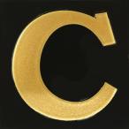  initial лакировка наклейка [ алфавит C] золотой 