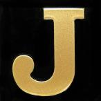  initial лакировка наклейка [ алфавит J] золотой 