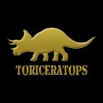 ショッピングアイコス シール 蒔絵シール「トリケラトプス 金」