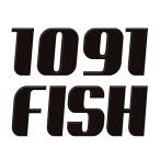  рыбалка лакировка наклейка [1091 FISH чёрный ]..
