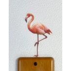  птица настенный стикер [BIRD L IFE Color bird жизнь цвет ( фламинго )] переключатель стикер 