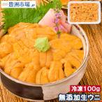 生ウニ 生うに 冷凍 無添加 天然 100g(ウニ うに 雲丹)