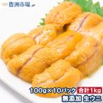 生ウニ 生うに 冷凍 無添加 天然 1kg 