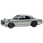 メイクアップ VISION 1/43 ニッサン Skyline 2000 GT-R (KPGC10) 1971 (RS Watanabe 8 spoke) シルバー VM242A