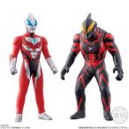 ソフビヒーロー ウルトラマン対決セット 熱血戦士ウルトラマンゼット編 [3.ジード プリミティブ VS ウルトラマンベリアル]【 ネコポス不可 】【C】