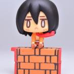 Yahoo! Yahoo!ショッピング(ヤフー ショッピング)進撃の巨人 イヤホンジャックフィギュア ［2.お座りミカサ］【ネコポス配送対応】●[0324sa]（16443）