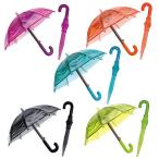 ちいさな雨傘 クリア3 [アソート5種セット (1.グレープ/2.オレンジ/3.ミント/4.ブラック/5.ライム)]【ネコポス配送対応】【C】