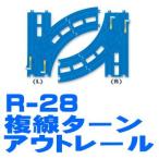  Plarail направляющие детали R-28. линия Turn au trail (L*R каждый 1 комплект входить ) [ кошка pohs не возможно ]