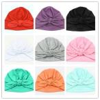 Yahoo! Yahoo!ショッピング(ヤフー ショッピング)北欧風 ベビー帽子 ヘアバンドのような帽子 落とさないヘアバンド 子供用 蝶結び 風防止 日焼け防止 お誕生日 出産祝い9色可選