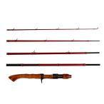 Abu Garcia(アブガルシア) コノロン Conolon CNLC-605M バス トラウト ナマズ オールド 釣竿 ロッド ガングリップ マルチピース モバイル