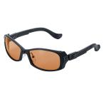 Zeque(ゼクー) 偏光サングラス DD(ディーディー) F-2161 マットブラック LUSTER ORANGE