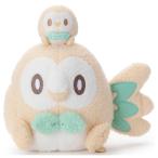 ポケットモンスター ポケモン ポケピース ぬいぐるみ (ぬいぐるみといっしょVer.) モクロー ぬいぐるみ高さ約30cm