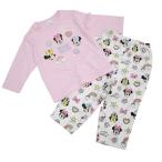 Disney ディズニー ミニー 長袖パジャマ ×総柄パンツ ピンク×95cm ベビーザらス限定