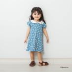 Miffy ミッフィー花柄プリントワンピース ブルー×110cm