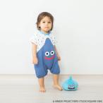 ドラクエベビー&キッズ 半袖ロンパース スライム ブルー×80cm