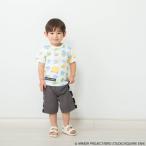ドラクエベビー&キッズ 半袖Tシャツ 総柄 スライムたち(ホワイト×100cm)