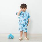 ドラクエベビー&キッズ キッズ甚平 スライムぴぴぴ(ブルー×95cm)