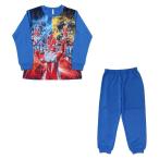 ウルトラマンオメガ 光るダンボールパジャマ ブルー×120cm