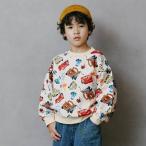 ショッピングカーズ 【Sophitica × tsumashi1118さん】Disney カーズ 裏毛トレーナー ライトベージュ×120cm ベビーザらス限定