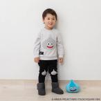 ドラクエベビー＆キッズ サガラ刺繍スウェットシャツ メタルスライム(グレー×約90cm)