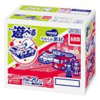 ショッピングムーニー 【おしりふき】ムーニーもって遊べるおしりふき トミカ やわらか素材 純水99% 詰替（76枚×20個）無添加（アルコール・香料・パラベン不使用）日本製