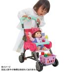 ぽぽちゃん カゴ&お世話テーブルつき ぽぽちゃんのお買いものベビーカー ラズベリーピンク【送料無料】