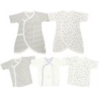 ベビーザらス限定 MOOMIN 新生児肌着5点セット ムーミン ボーダー (50-60cm）