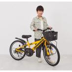 20インチ 身長120cm〜 子供用自転車 ハマー ジュニア CTB206N-TZ（イエロー） 男の子 外装6段変速ギア LEDダイナモライト スチー