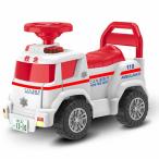 足けり乗用玩具 救急搬送! メディカル救急車 クラクション 1歳 2歳 乗り物 足こぎ 赤 白 室内 子供用 トイザらス限定