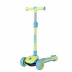  Disney Чужой трицикл скутер самокат ребенок простой складной 3 колесо модель светится передний колесо / задние колеса зеленый / голубой игрушка The .s ограничение 
