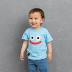 ショッピングドラクエ ドラクエベビー＆キッズ キッズ半袖Tシャツ スライム(ブルー×80cm) ベビーザらス限定