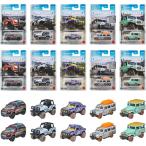 【4月25日発売予定】 マッチボックス(MATCHBOX) テーマアソート MBX Rally III 10台セット(各2台) GGF12-987M