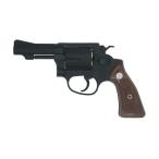 タナカ S&W M36 スクエアバット 3インチ チーフスペシャル Ver.2 HW モデルガン 完成品