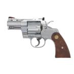 タナカ コルト パイソン .357マグナム 2.5インチ R-model ステンレスフィニッシュ モデルガン 完成品　送料無料