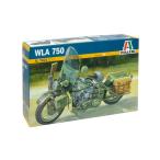 6月再入荷予定　イタレリ 1/9 WW.II アメリカ陸軍 軍用バイク WLA 750 プラモデル IT7401