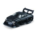 【6月発売予定】　Maisto 1/64 Muscle Machines Liberty Walk 1999 ニッサン スカイライン GT-R R34 ブラック 完成品ダイキャストミニカー MS15588BK