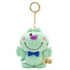 7月発売予定　水森亜土 ねこ MC ミント ぬいぐるみマスコット 全長約12cm 213143-25